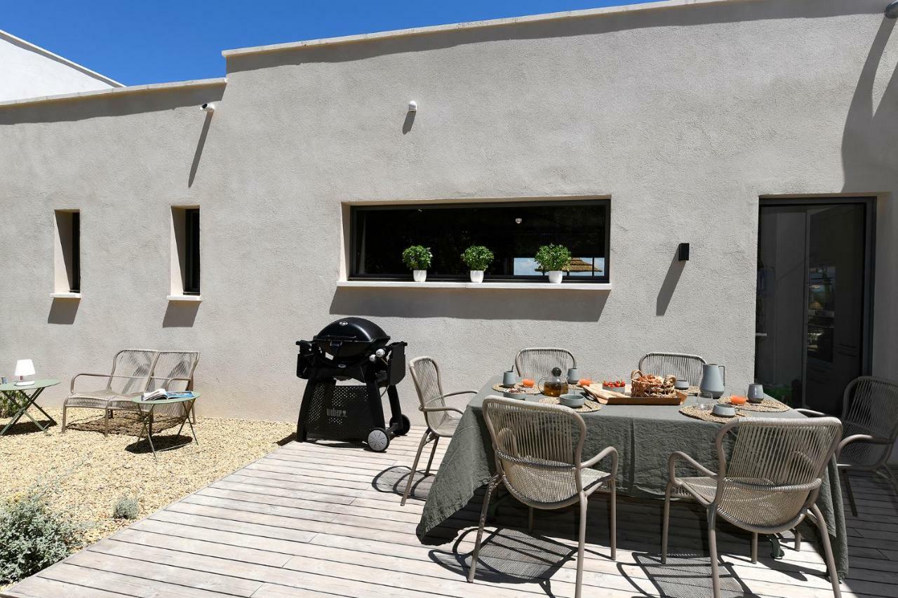 Les Loges En Provence "Villa Garrigue" Villeneuve-lès-Avignon Exteriör bild